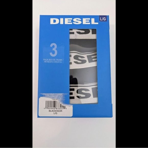 Diesel  Boxer Truck 3 Pack L/G Black - Picture 1 of 2